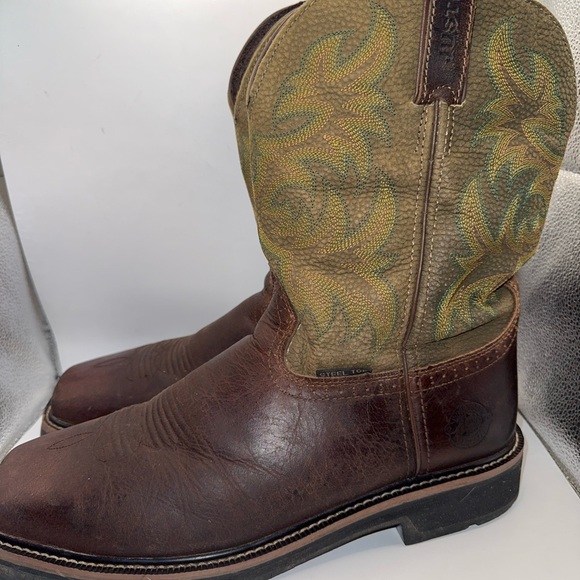 Abilene Boot Co. Other - Abilene Cowboy Boots men’s size 10M Brown Leather Western Made in USA